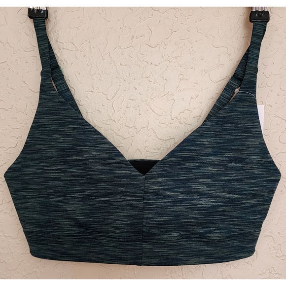 New Outdoor Voices Sports Bra Green & Blue Gradient - Picture 1 of 7